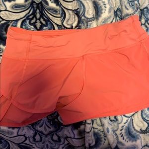 pink lulu shorts